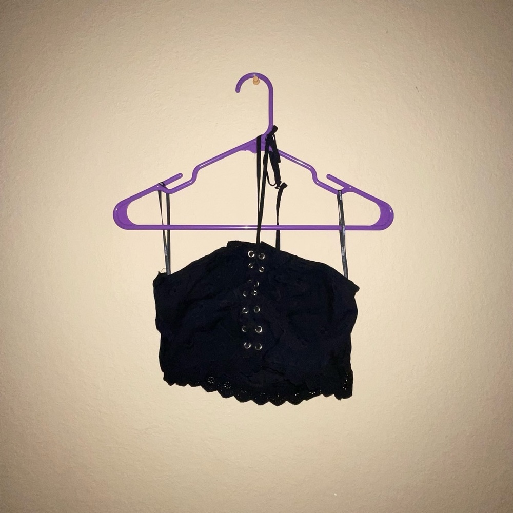Crop Top - Corset Detail